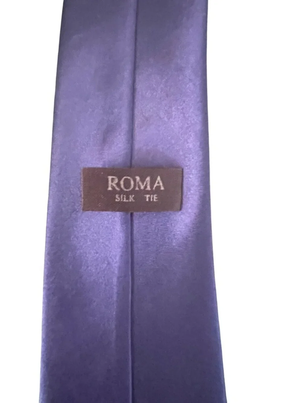 Lot of 4 Silk Neck Tie Set Roma & Gold City Solid Blue & Ivory & Red & Black